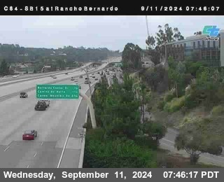 SB 15 at Rancho Bernardo Rd.