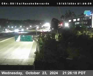 SB 15 at Rancho Bernardo Rd.