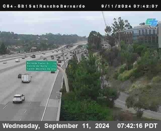 SB 15 at Rancho Bernardo Rd.