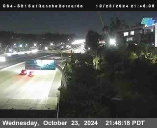 SB 15 at Rancho Bernardo Rd.