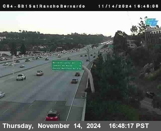 SB 15 at Rancho Bernardo Rd.