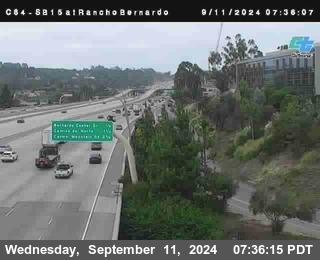 SB 15 at Rancho Bernardo Rd.