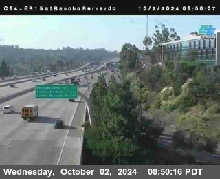 SB 15 at Rancho Bernardo Rd.