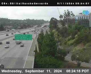 SB 15 at Rancho Bernardo Rd.