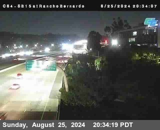 SB 15 at Rancho Bernardo Rd.