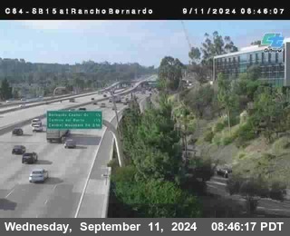 SB 15 at Rancho Bernardo Rd.