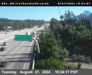 SB 15 at Rancho Bernardo Rd.