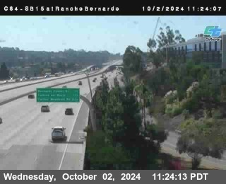 SB 15 at Rancho Bernardo Rd.