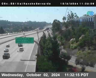 SB 15 at Rancho Bernardo Rd.