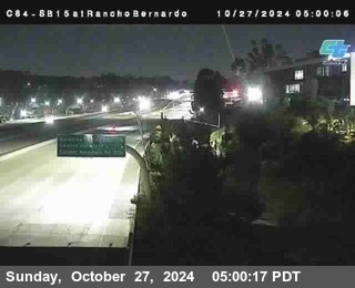 SB 15 at Rancho Bernardo Rd.