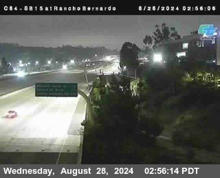 SB 15 at Rancho Bernardo Rd.