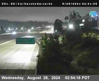 SB 15 at Rancho Bernardo Rd.