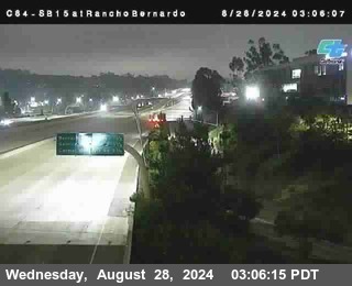 SB 15 at Rancho Bernardo Rd.