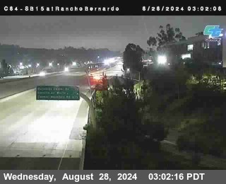 SB 15 at Rancho Bernardo Rd.