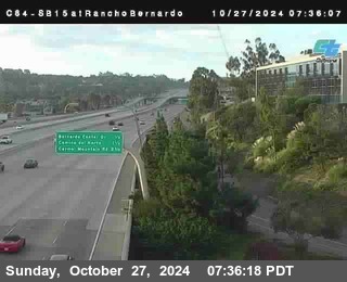 SB 15 at Rancho Bernardo Rd.