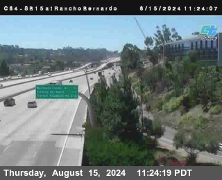 SB 15 at Rancho Bernardo Rd.