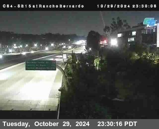 SB 15 at Rancho Bernardo Rd.