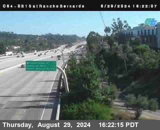 SB 15 at Rancho Bernardo Rd.