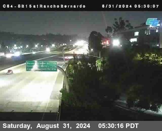 SB 15 at Rancho Bernardo Rd.