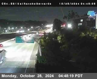 SB 15 at Rancho Bernardo Rd.