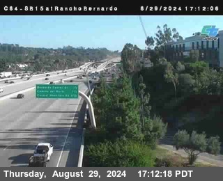 SB 15 at Rancho Bernardo Rd.