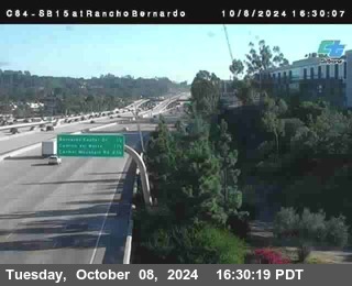 SB 15 at Rancho Bernardo Rd.