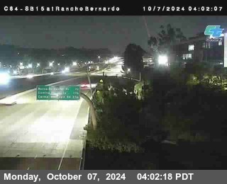 SB 15 at Rancho Bernardo Rd.