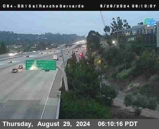 SB 15 at Rancho Bernardo Rd.