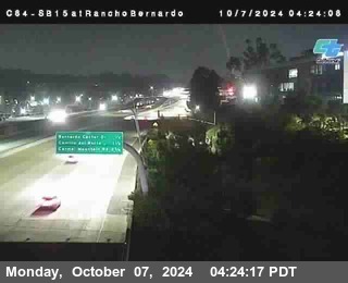 SB 15 at Rancho Bernardo Rd.