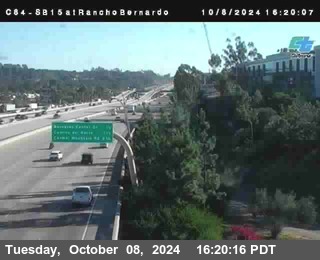 SB 15 at Rancho Bernardo Rd.