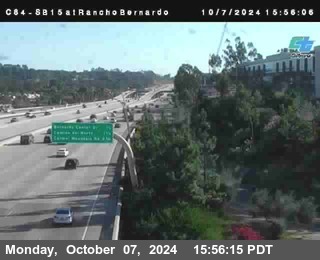 SB 15 at Rancho Bernardo Rd.