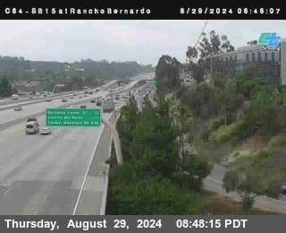 SB 15 at Rancho Bernardo Rd.