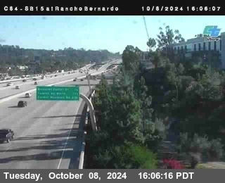 SB 15 at Rancho Bernardo Rd.