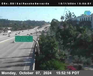 SB 15 at Rancho Bernardo Rd.