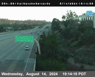 SB 15 at Rancho Bernardo Rd.