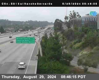 SB 15 at Rancho Bernardo Rd.