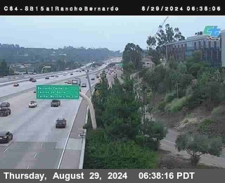 SB 15 at Rancho Bernardo Rd.