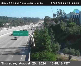 SB 15 at Rancho Bernardo Rd.