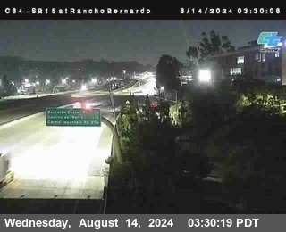 SB 15 at Rancho Bernardo Rd.