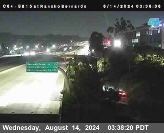 SB 15 at Rancho Bernardo Rd.