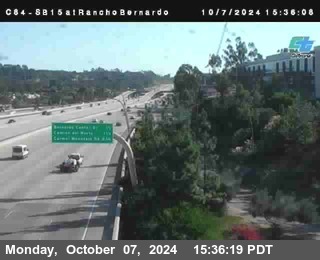 SB 15 at Rancho Bernardo Rd.