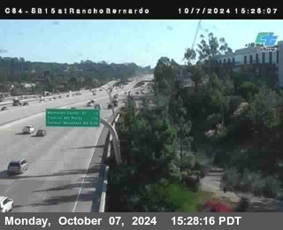 SB 15 at Rancho Bernardo Rd.