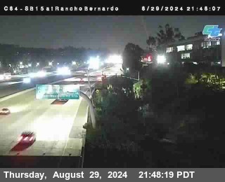 SB 15 at Rancho Bernardo Rd.