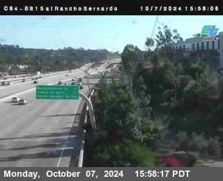 SB 15 at Rancho Bernardo Rd.