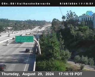 SB 15 at Rancho Bernardo Rd.