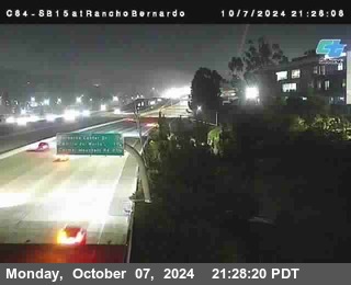 SB 15 at Rancho Bernardo Rd.