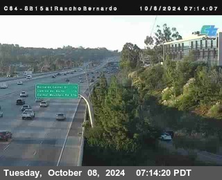 SB 15 at Rancho Bernardo Rd.