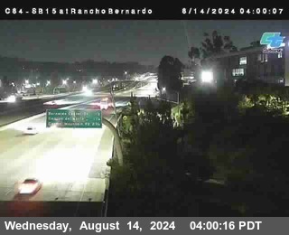 SB 15 at Rancho Bernardo Rd.