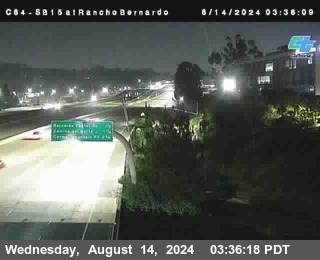 SB 15 at Rancho Bernardo Rd.