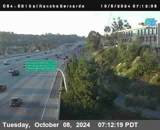 SB 15 at Rancho Bernardo Rd.